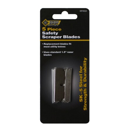 Steel Grip SAFETY SCRAPR BLD 1.5""5P DR76525